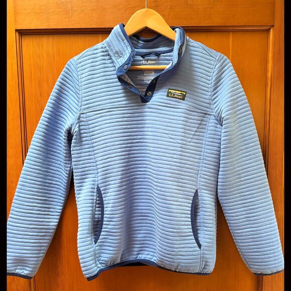 Women's LL Bean Airlight Knit Pullover - Light Blue - Size S - Brand New! - Picture 1 of 3